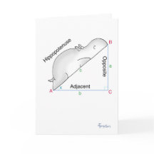 HIPPOPOTENUSE card by Sandra Boynton
