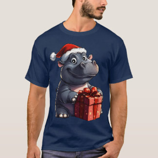 Hippos Christmas boy T-Shirt