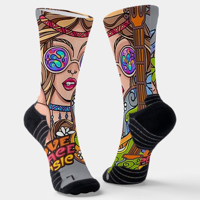 Hippy Athletic Crew Sock (Angled)