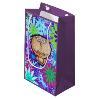 Hippy Bear Small Gift Bag
