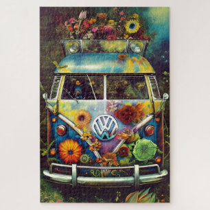 Hippy Bus Jigsaw Puzzle