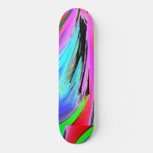 Hippy Colour Wave Skateboard
