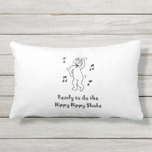 Hippy Hippy Shake Lumbar Pillow