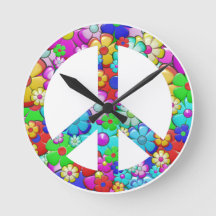 Hippy peace sign