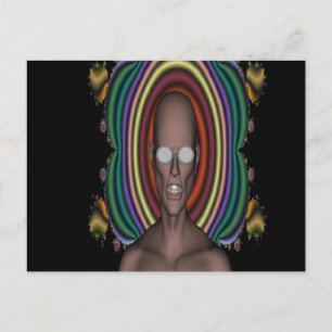 Hippy Punk Postcard