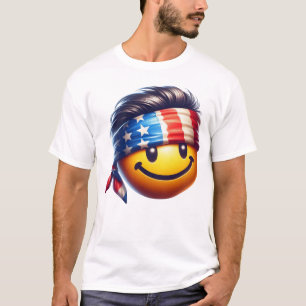 Hippy Smiley Face T-Shirt