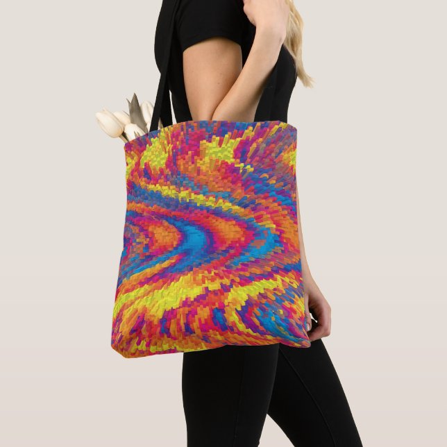 Hippy Swirls..... Tote Bag (Close Up)