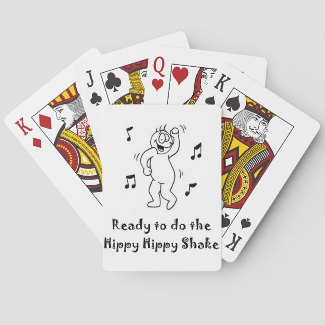 HippyShake Playing Cards (Back)
