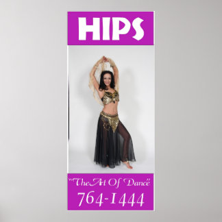 HIPS Sign Replica Poster