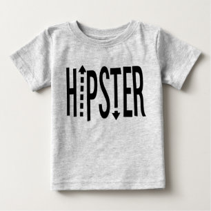Hipster Arrow Typography T-shirt