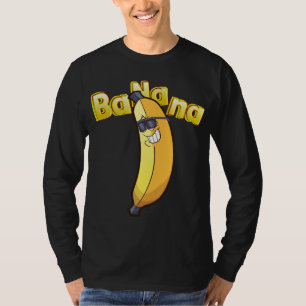 Hipster Banana Funny Vegan Fruit Lover Gift T-Shirt