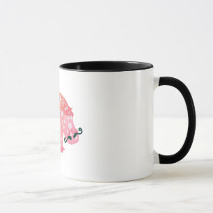 Hipster Black 325 ml Ringer Combo Mug