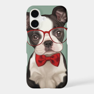 Hipster Boston Terrier