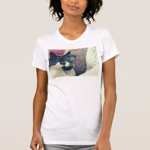 hipster cat T-Shirt