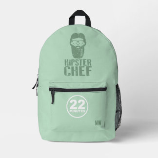 Hipster Chef - CBC 22 Minutes Personalize Backpack