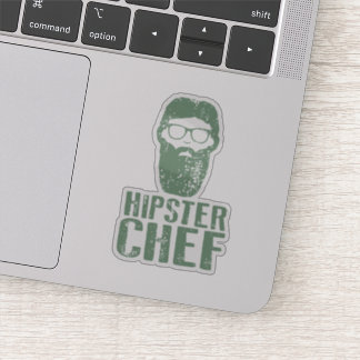 Hipster Chef Sticker