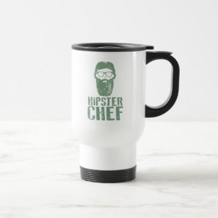 Hipster Chef Travel Mug