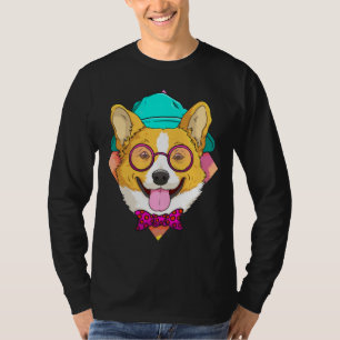 Hipster Corgi Dog Cute Corgi Ideas Men Women T-Shirt