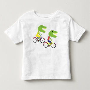 hipster dino kid tee