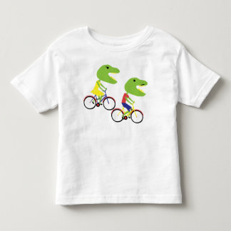 hipster dino kid tee