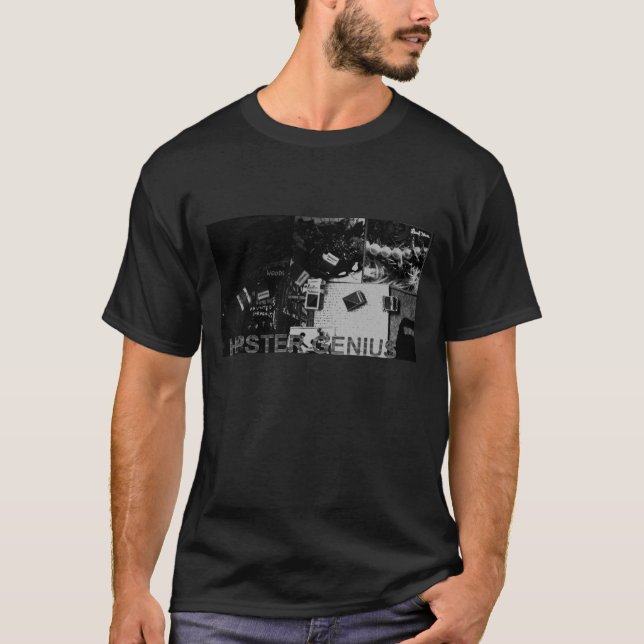 HIPSTER GENIUS T-Shirt (Front)