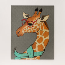 Hipster Giraffe