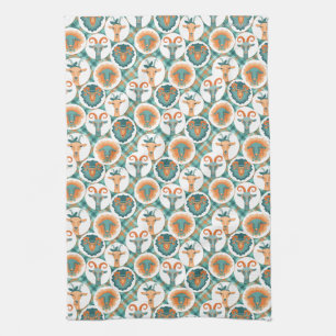 Hipster Goats   by TotallyGoatally™ Kitchen Towel