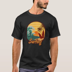 Hipster Hello Summer Holiday Travel Hawaiian  Part T-Shirt