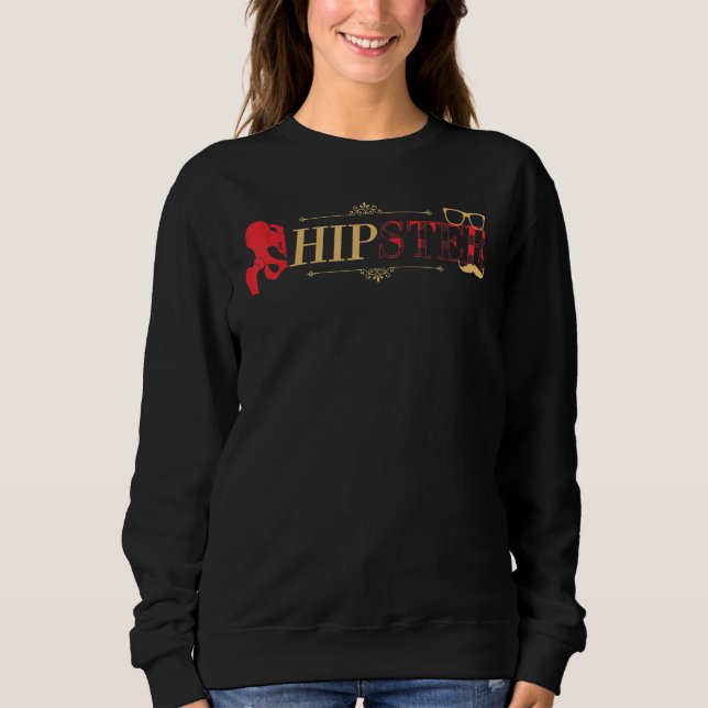 Hipster Hip Replacement Knee Surgery Hip Surgery S Sweatshirt (Front)
