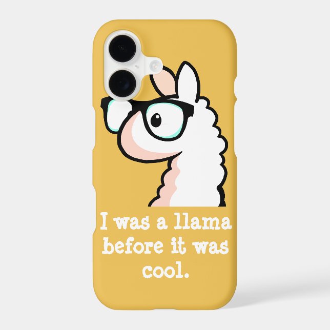 Hipster Llama (Back)