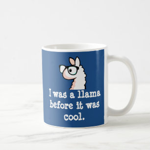 Hipster Llama Coffee Mug