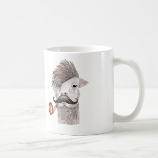 Hipster Llama Mug