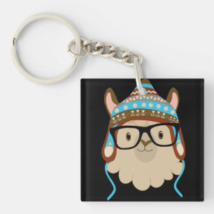 Hipster Llama Porte - clé