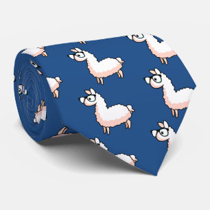 Hipster Llama Tie