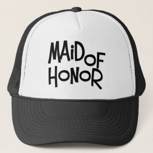 Hipster Maid of Honour Trucker Hat