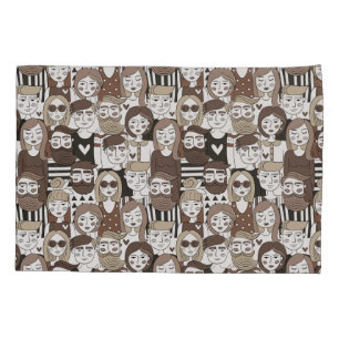 Hipster Pattern pillowcases