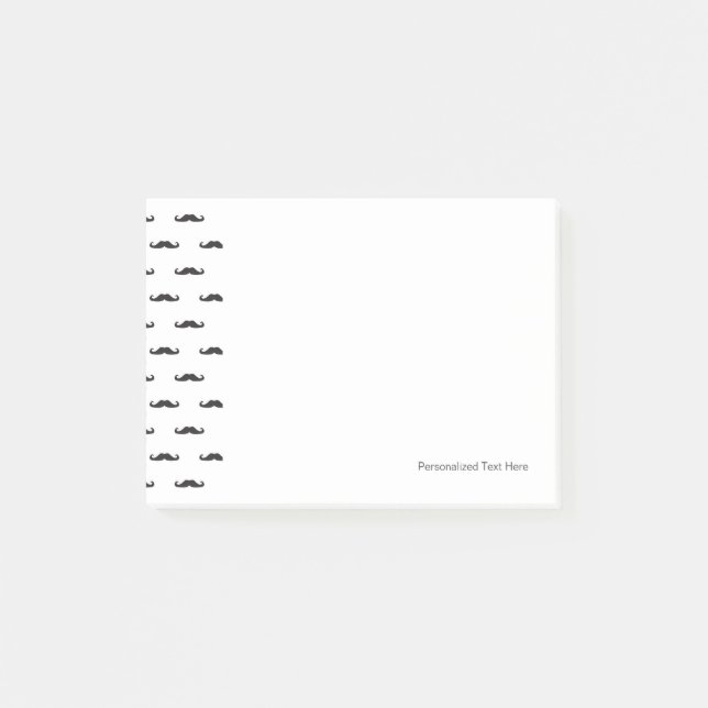 Hipster pattern post-it notes (Front)