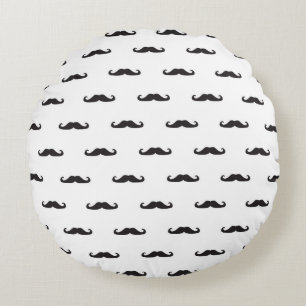 Hipster pattern round pillow