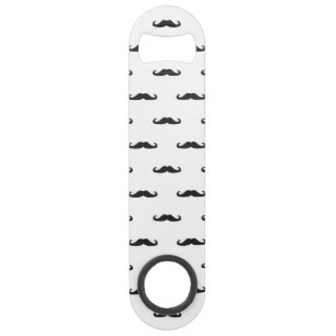 Hipster pattern speed bottle opener