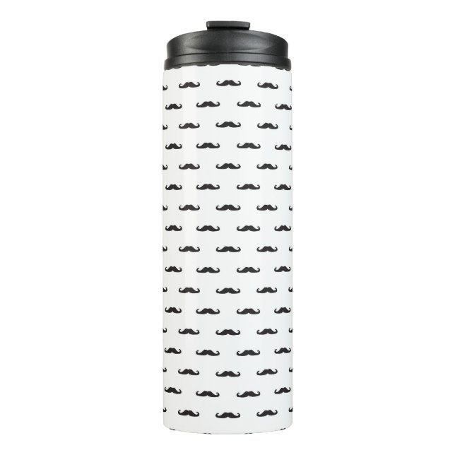 Hipster pattern thermal tumbler (Front)