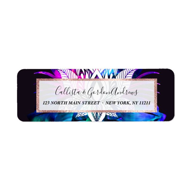 Hipster Retro Tech Turquoise Lotus Lotus Fleur Feu (Devant)