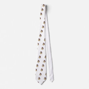 Hipster Santa Owl Tie