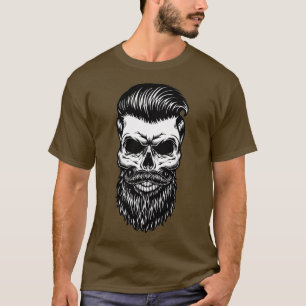 Hipster Skull 3 T-Shirt
