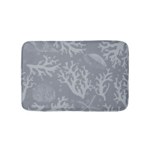 Hipster Style Coral Reef Bath Mat