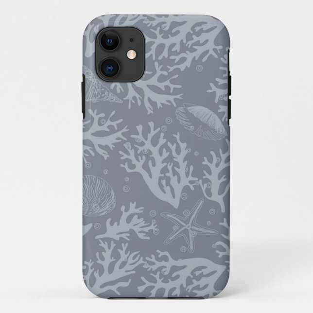 Hipster Style Coral Reef Case-Mate iPhone Case (Back)