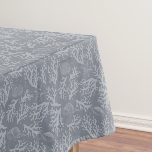 Hipster Style Coral Reef Tablecloth (In Situ)