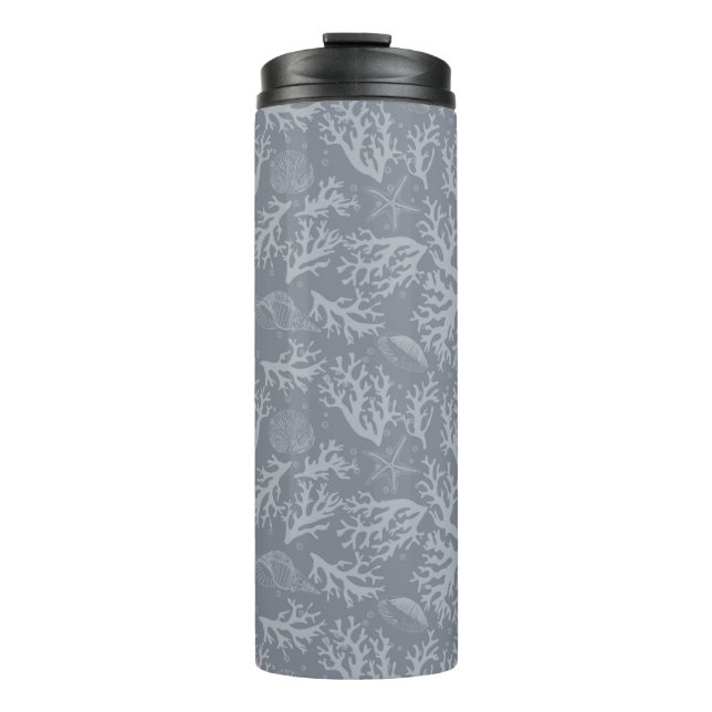 Hipster Style Coral Reef Thermal Tumbler (Front)