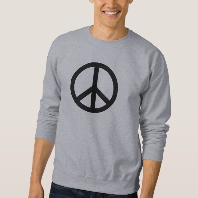 Hipster Symbol Hippie Sweatshirt (Front)