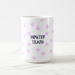 Hipster Tears Mug