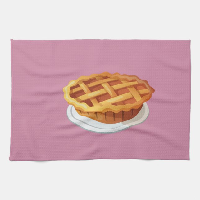 Hipster Thanksgiving Kitchen Towel (Horizontal)